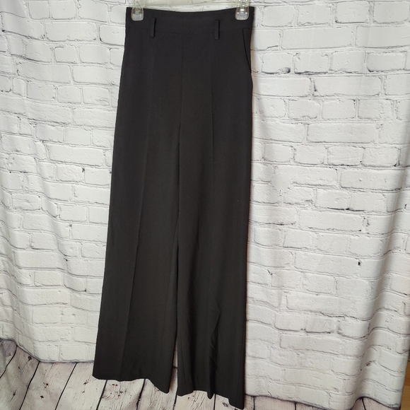 Bishop & Young Bohemian Rhapsody Nolan Black Wide Leg Pants New Size Small - Picture 4 of 10